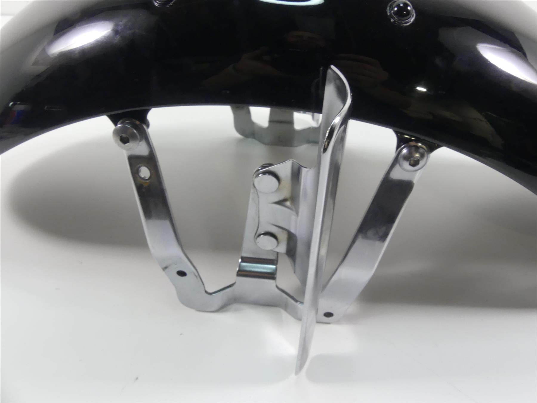 2002 Honda VTX1800 C Front Straight Fender Black 61100-MCH- {{ shop.shopifyCountryName }} - Mototech271