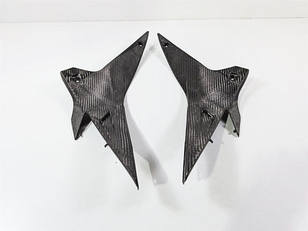 2014 Aprilia RSV4 RR Factory Left Right Leg Carbon Fiber Cover Set 890966 890967 {{ shop.shopifyCountryName }} - Mototech271