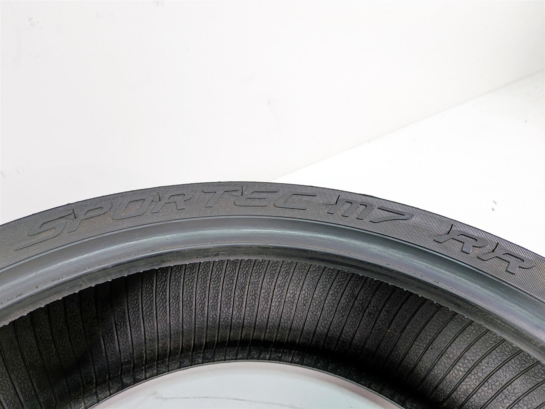 Used Rear Motorcycle Tire Metzeler Sportec M7 RR 180/55R17 2450300 {{ shop.shopifyCountryName }} - Mototech271