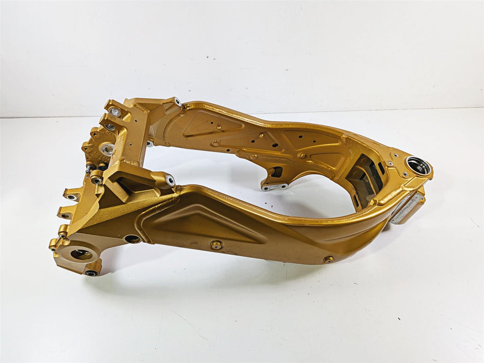 2008 Aprilia RSVR 1000 Factory Straight Main Frame Chassis -GOLD -With Clean Florida Title -AP8184394 {{ shop.shopifyCountryName }} - Mototech271