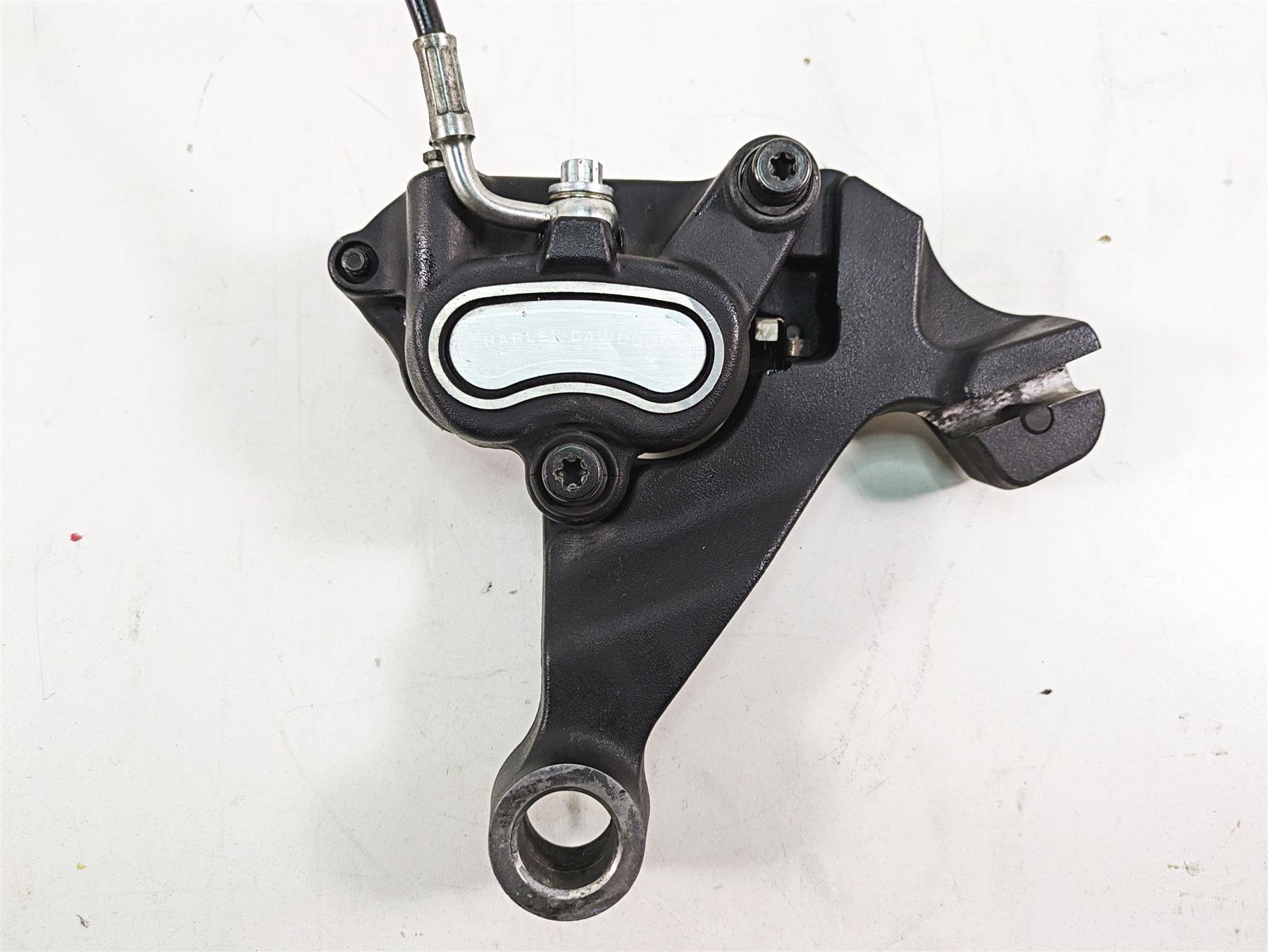 2012 Harley FLD Dyna Switchback Rear Brake Caliper + Bracket 25mm 40908-08 {{ shop.shopifyCountryName }} - Mototech271