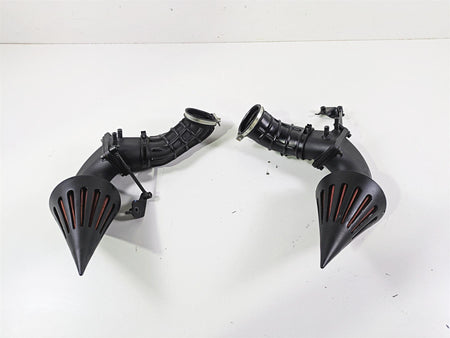 2019 Suzuki M109R VZR1800 Boulevard Dual Spike Flat Black Red Filter AC-236-BK {{ shop.shopifyCountryName }} - Mototech271