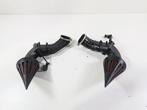 2019 Suzuki M109R VZR1800 Boulevard Dual Spike Flat Black Red Filter AC-236-BK