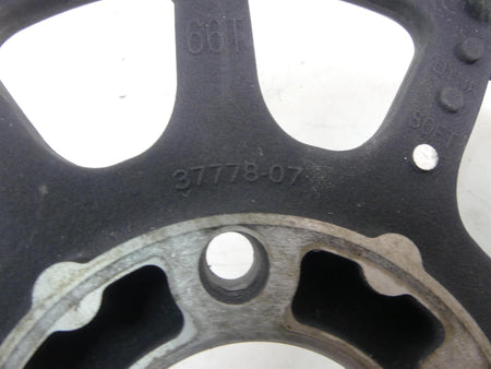 2019 Harley Softail FXBB Street Bob Rear Drive Belt Pulley Sprocket 66T 37778-07 {{ shop.shopifyCountryName }} - Mototech271