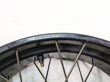 2007 BMW R1200GS K255 Adv 17x4 Rear Wheel Spoke Rim 36317710861 36317696222 {{ shop.shopifyCountryName }} - Mototech271