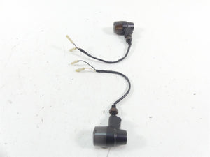 2017 Triumph Thruxton 1200 R British Customs Front Turn Signal Set EL01-097B | Mototech271