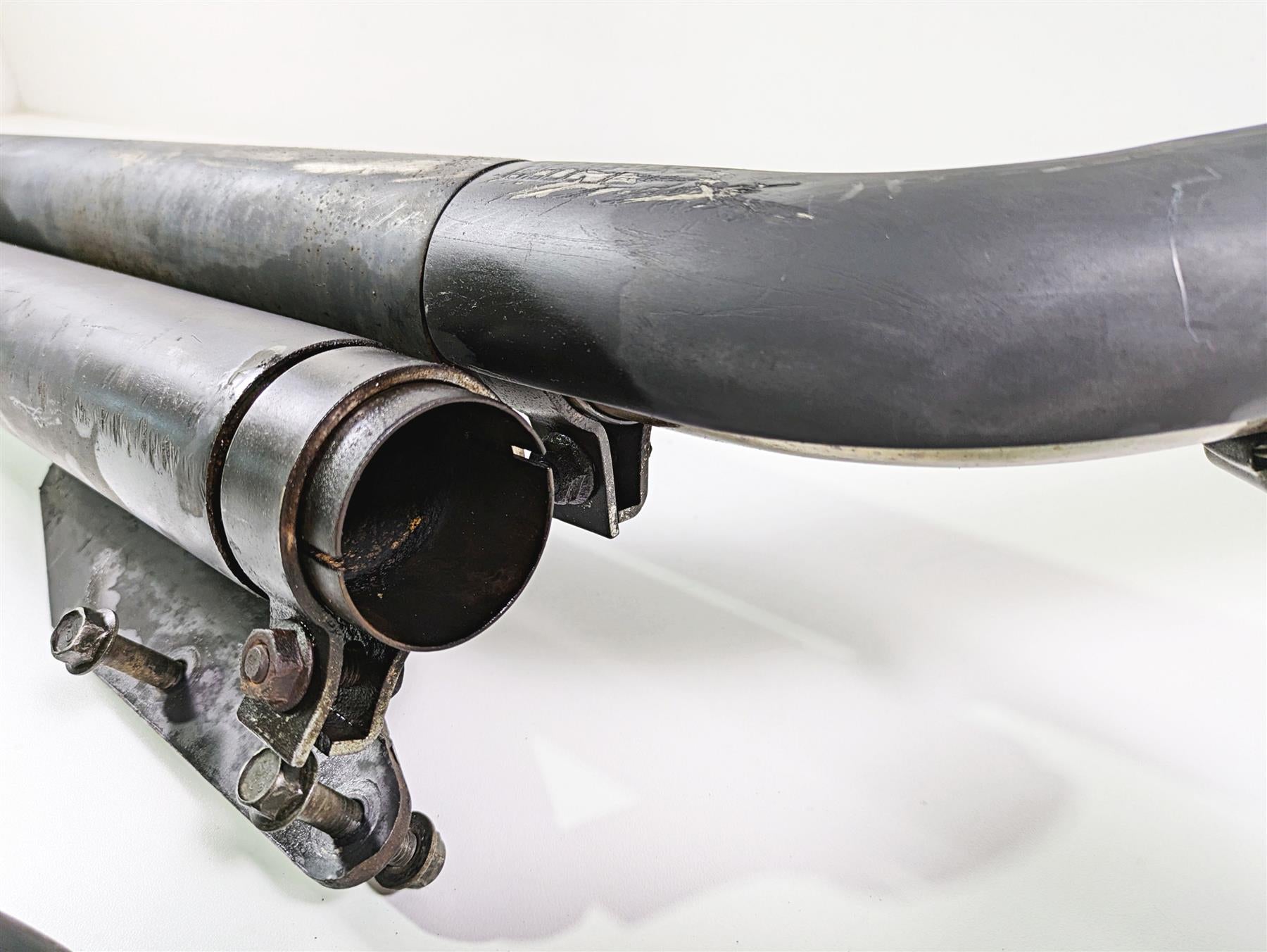2001 Honda VT1100 Shadow Sabre Vance Hines Longshots Exhaust System Black -Read {{ shop.shopifyCountryName }} - Mototech271