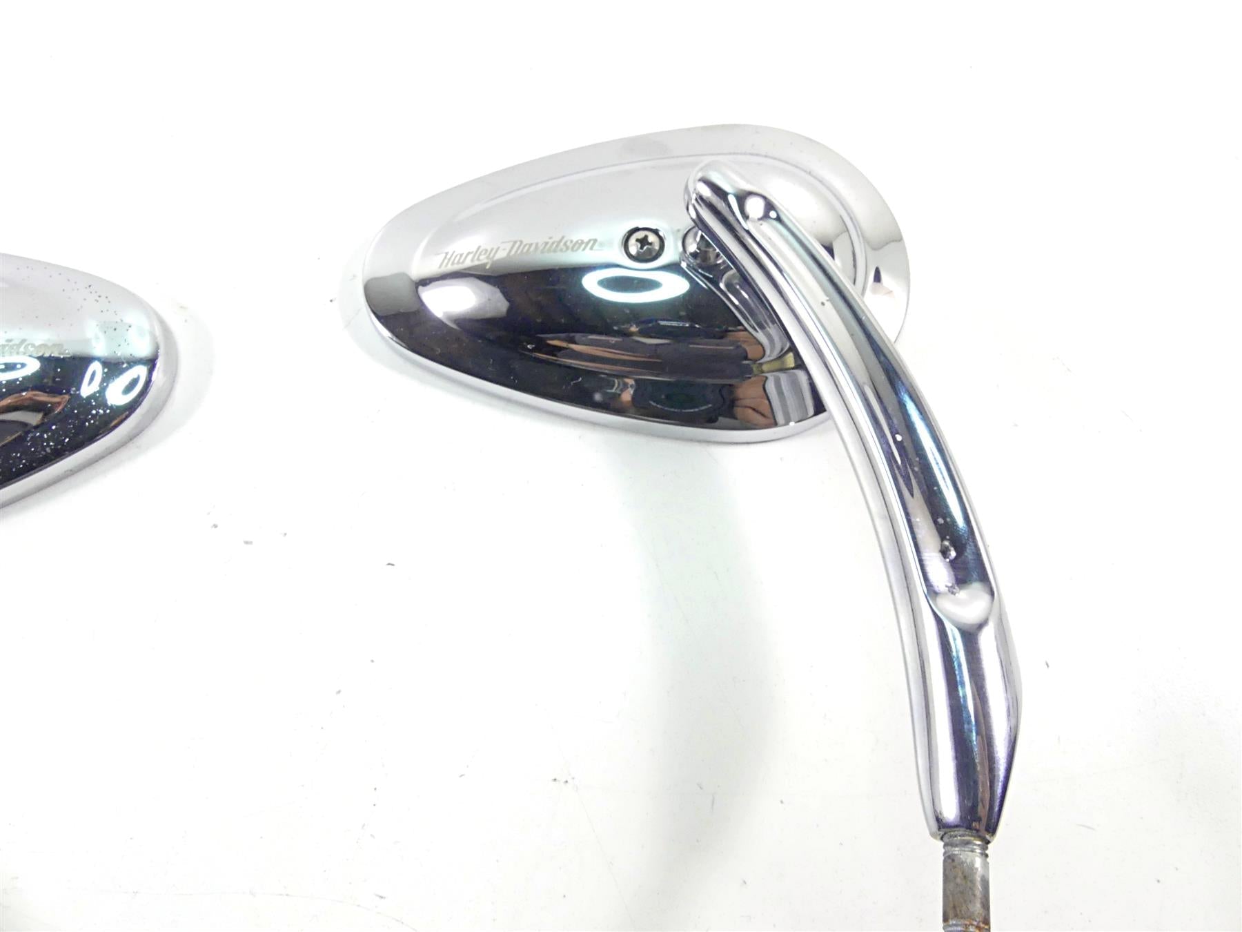2007 Harley Touring FLHRSE CVO Road King Bullet Chrome Mirrors 91927-03 91840-03 {{ shop.shopifyCountryName }} - Mototech271