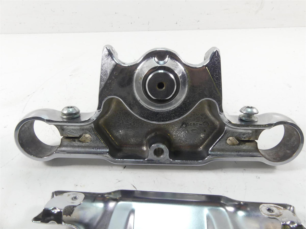 2004 Harley Softail FXSTD SE CVO Deuce Lower Chrome Triple Tree 41mm 45475-00A {{ shop.shopifyCountryName }} - Mototech271