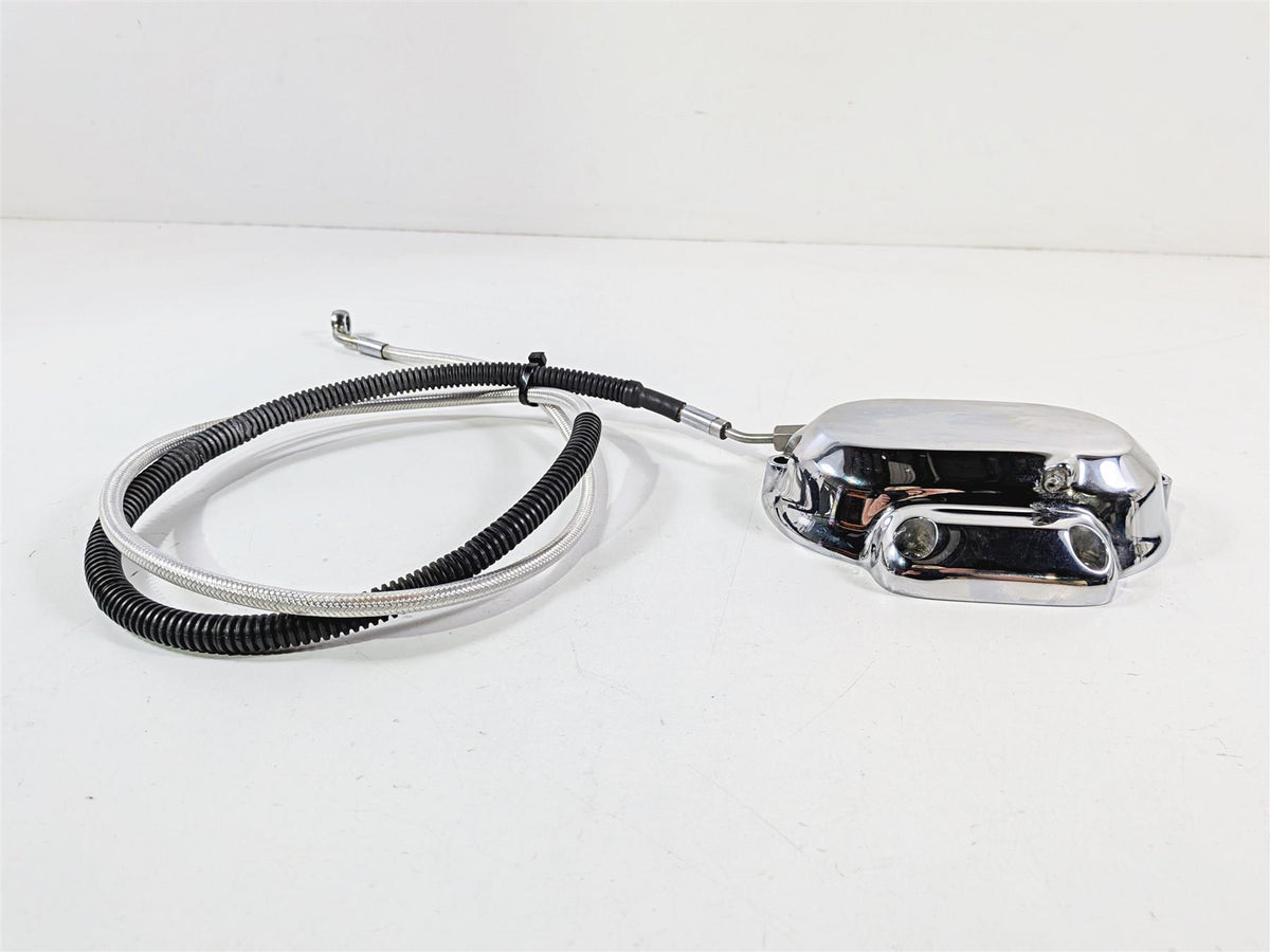 2008 Harley FXDSE CVO Dyna Transmission Chrome Clutch Release Cover 37137-07A-Mototech271