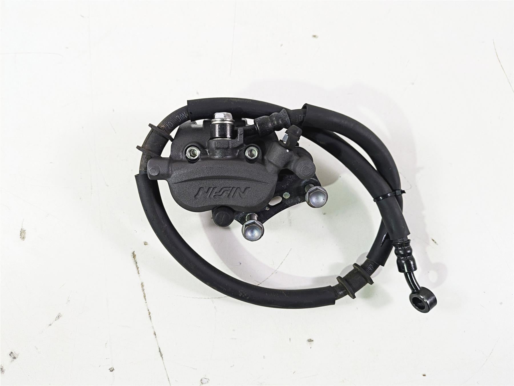 2023 Kawasaki EX400 Ninja Nissin Front Brake Caliper + Line 43080-0244-DJ