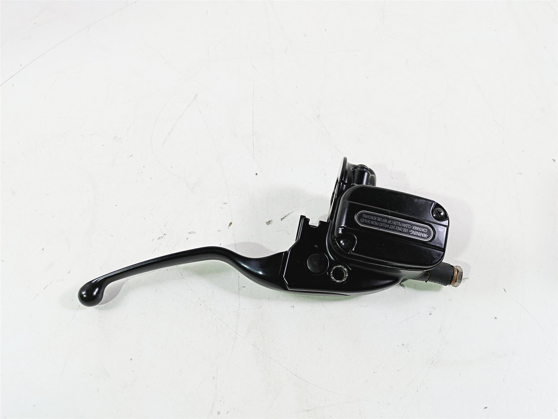 2010 Harley VRSCF Muscle Rod Front Brake Master Cylinder Black Lever 44551-08F {{ shop.shopifyCountryName }} - Mototech271
