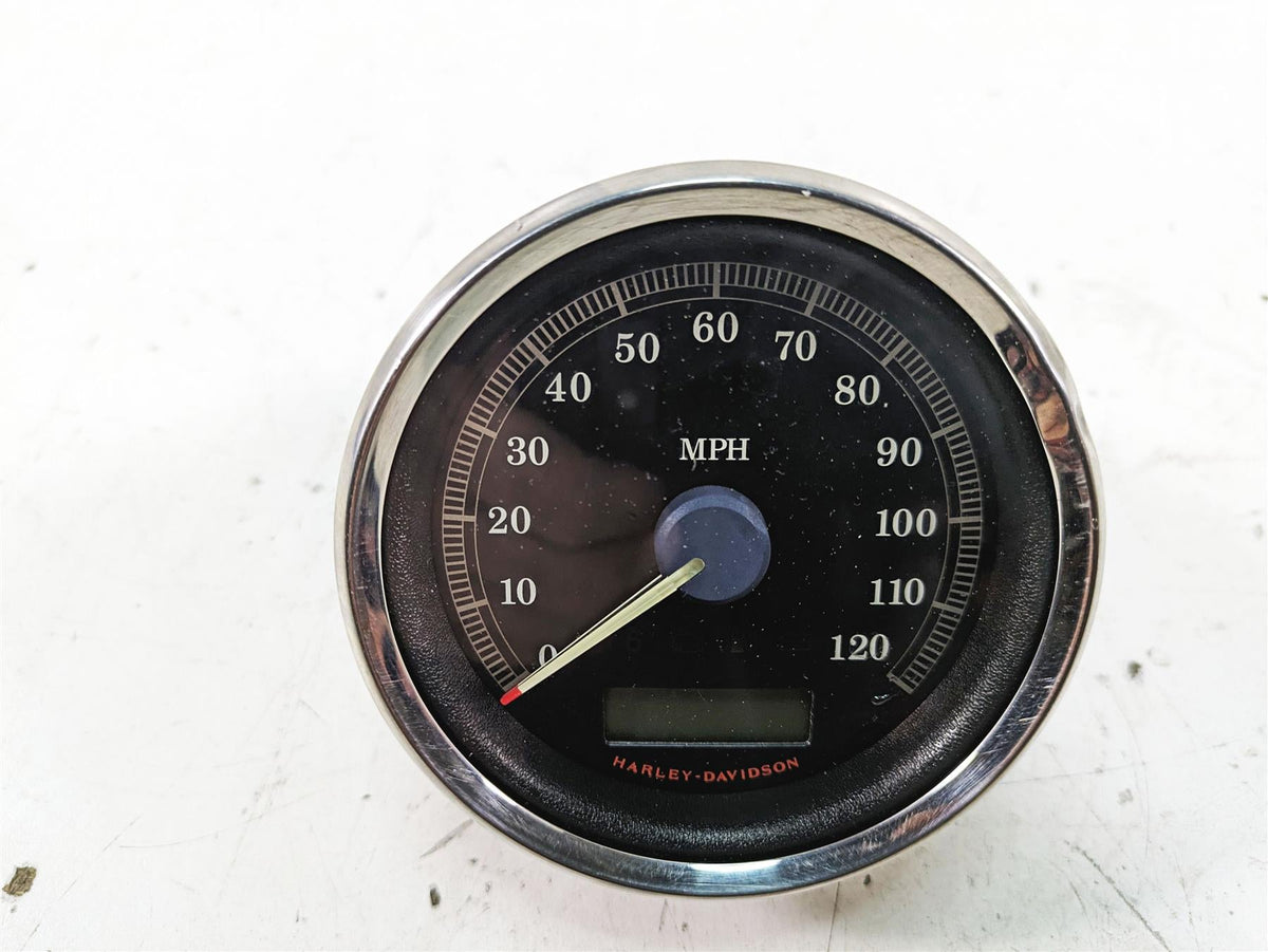 2009 Harley FXCWC Softail Rocker C Speedometer Gauge Instrument - 26k 67517-08 {{ shop.shopifyCountryName }} - Mototech271