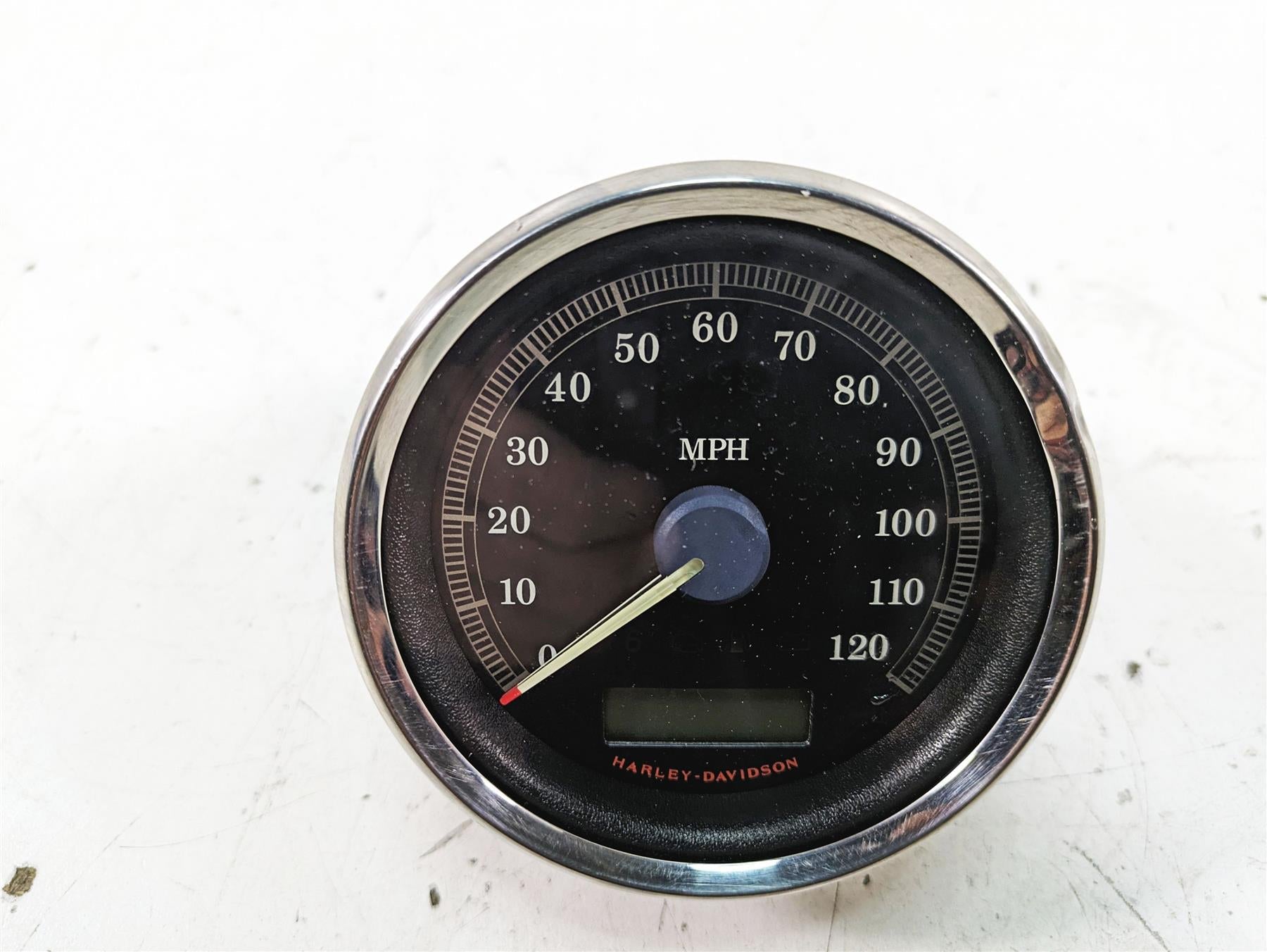 2009 Harley FXCWC Softail Rocker C Speedometer Gauge Instrument - 26k 67517-08 {{ shop.shopifyCountryName }} - Mototech271
