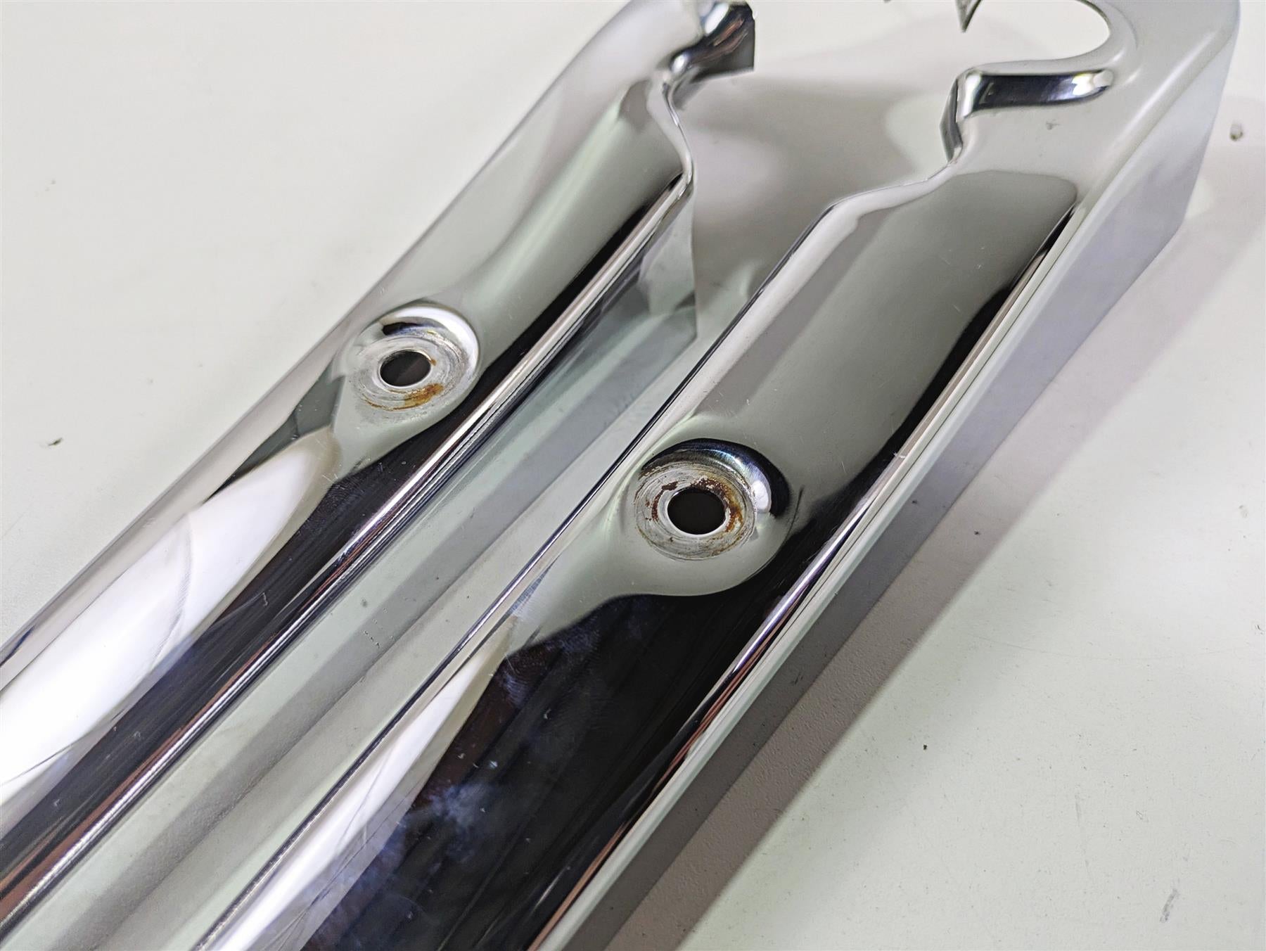 2007 Harley Sportster XL1200 C Rear Chrome Frame Strut Covers 59902-04 59903-04 {{ shop.shopifyCountryName }} - Mototech271