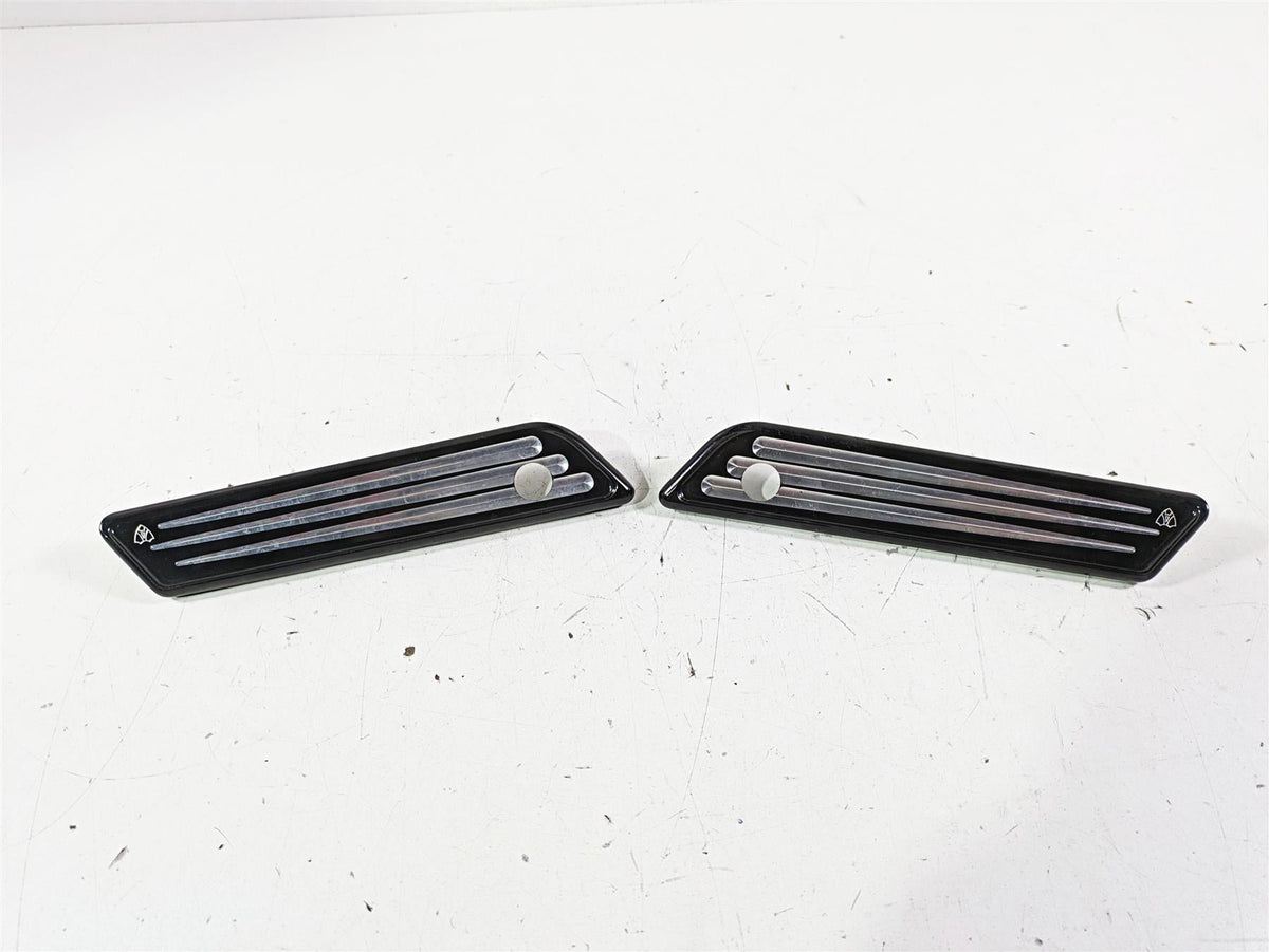 2015 Harley Touring FLHXS Street Glide Arlen Ness Deep Cut Latch Covers 03-546 {{ shop.shopifyCountryName }} - Mototech271