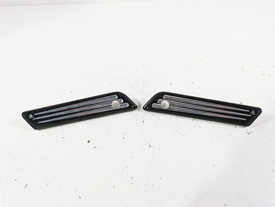 2015 Harley Touring FLHXS Street Glide Arlen Ness Deep Cut Latch Covers 03-546 {{ shop.shopifyCountryName }} - Mototech271
