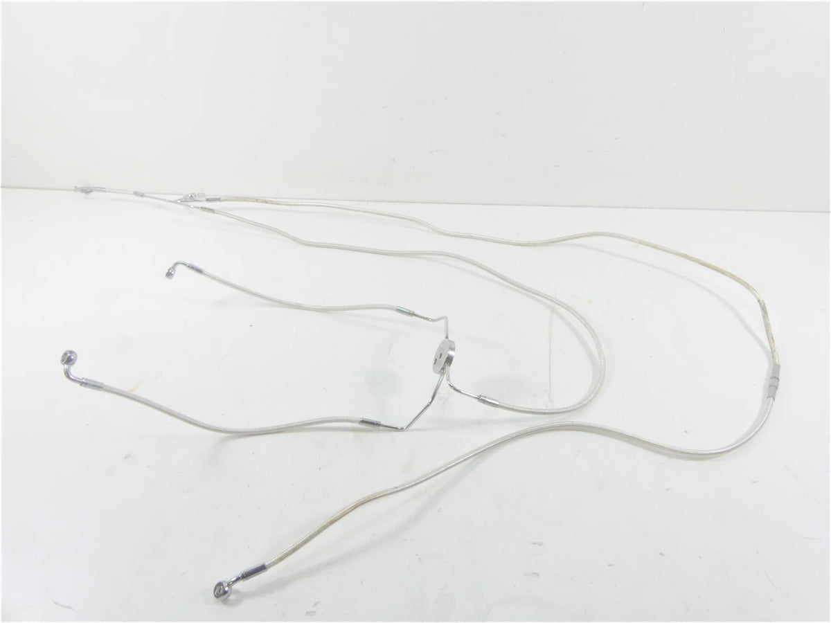 2010 Harley Touring FLHX Street Glide Front Abs Brake Line Set 40612-09 41679-09 {{ shop.shopifyCountryName }} - Mototech271