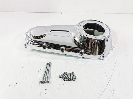2009 Harley FXCWC Softail Rocker Outer Primary Drive Clutch Cover 60784-06 {{ shop.shopifyCountryName }} - Mototech271