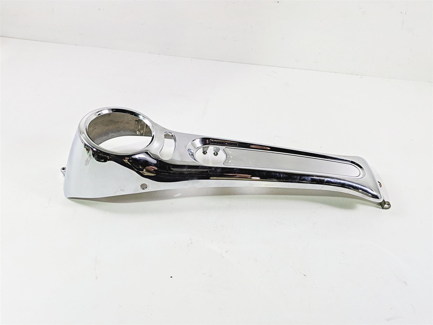2004 Harley Softail FXSTDI Deuce Tank Chrome Dash Console Cover 71439-00 {{ shop.shopifyCountryName }} - Mototech271