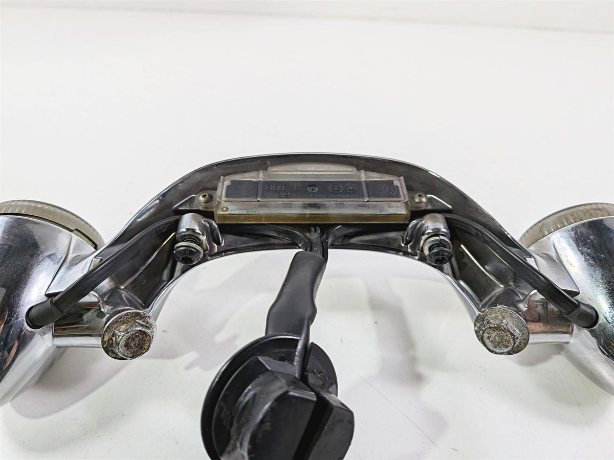 2016 Harley Touring FLHX Street Glide Rear Chrome Led Turn Signal Bar 68629-05 {{ shop.shopifyCountryName }} - Mototech271