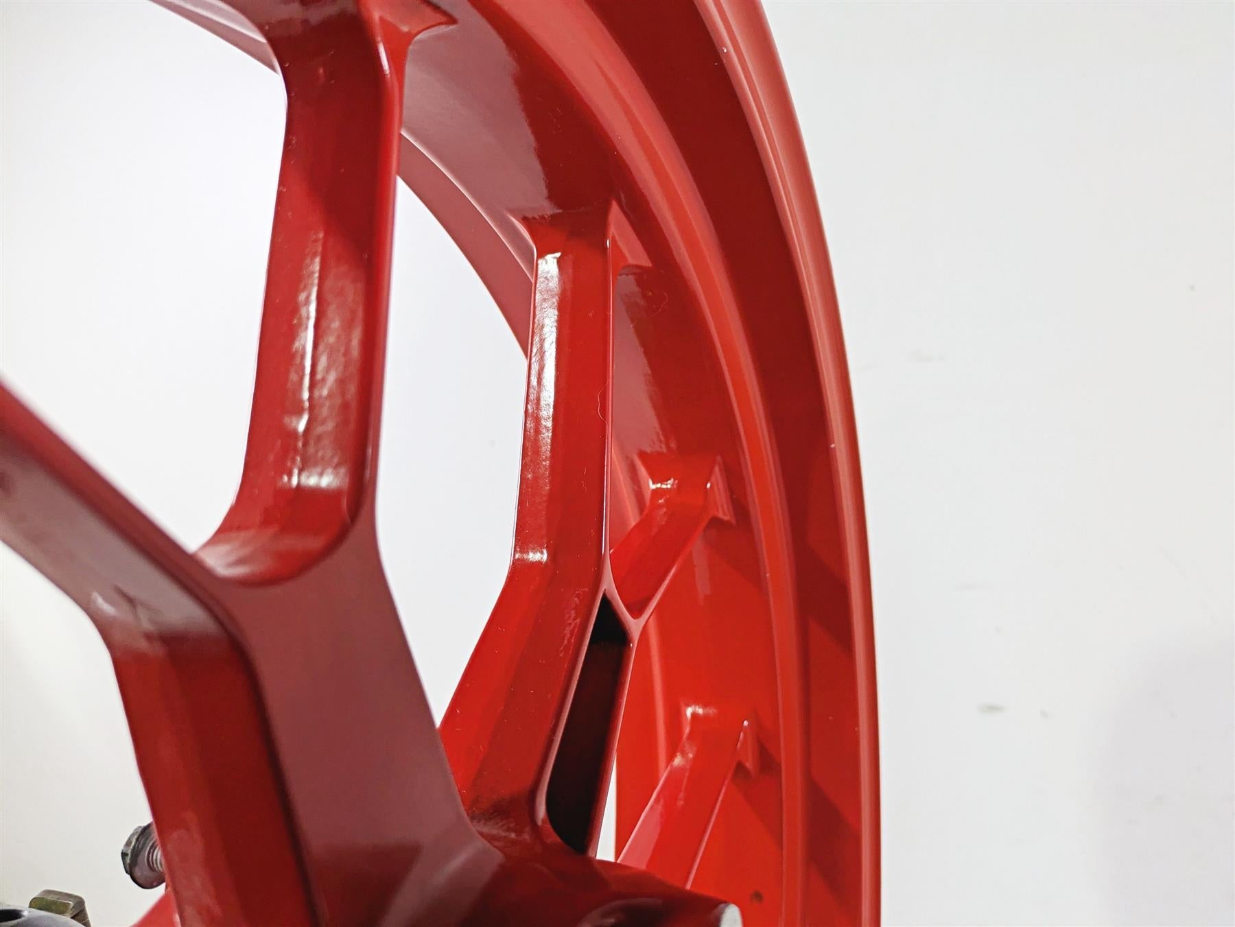 2008 Aprilia RSVR 1000 Factory Straight 17x3.5 Front Wheel Rim AP8128204 {{ shop.shopifyCountryName }} - Mototech271