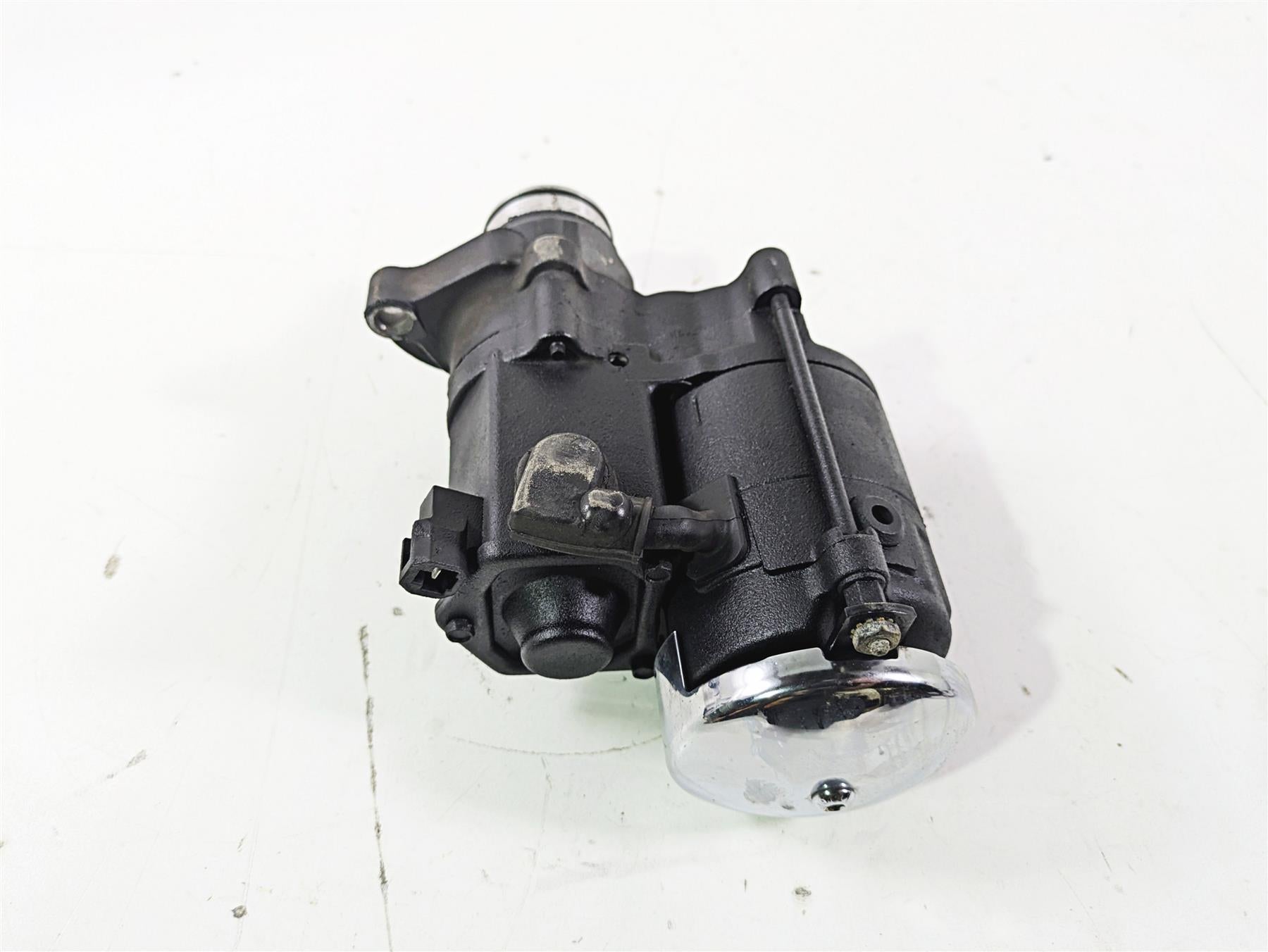2008 Harley Touring FLHTP Electra Glide Engine Starter Motor + Cover 31618-06A {{ shop.shopifyCountryName }} - Mototech271