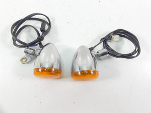 2015 Harley FLD Dyna Switchback Front Turn Signal Blinker Set 68972-00