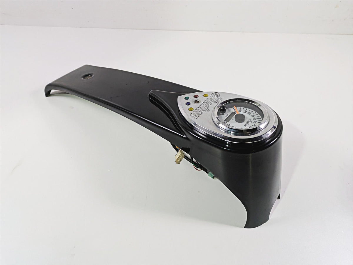 2002 Indian Spirit Deluxe Speedometer Gauge & Tank Cover 9K 56-026 26-341 {{ shop.shopifyCountryName }} - Mototech271