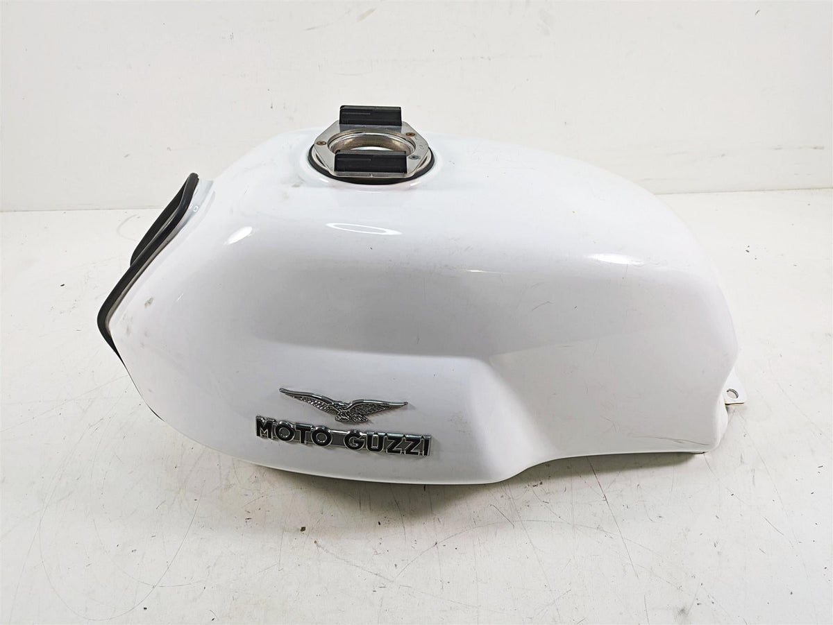 2013 Moto Guzzi V7 750 Stone White Fuel Gas Petrol Tank 887944 {{ shop.shopifyCountryName }} - Mototech271