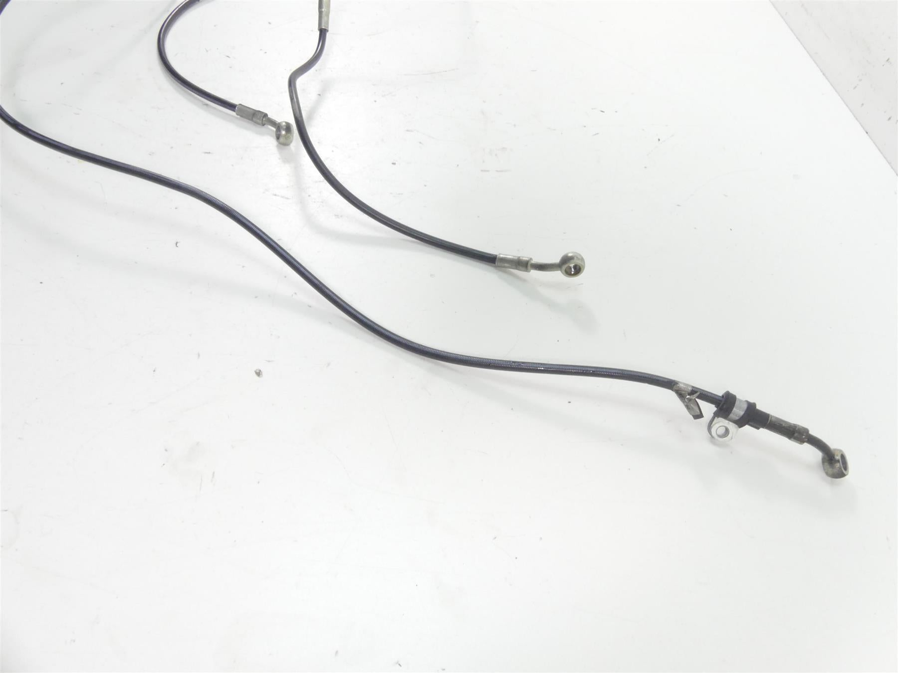 2018 Ducati Hypermotard 939 SP Front Abs Brake Line Hose Set 61810481A 61810491A {{ shop.shopifyCountryName }} - Mototech271