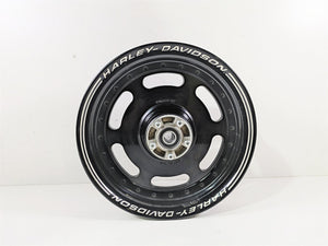 2016 Harley FXDF Dyna Fat Bob Front Wheel Rim 16x3 Black - Read 43300254