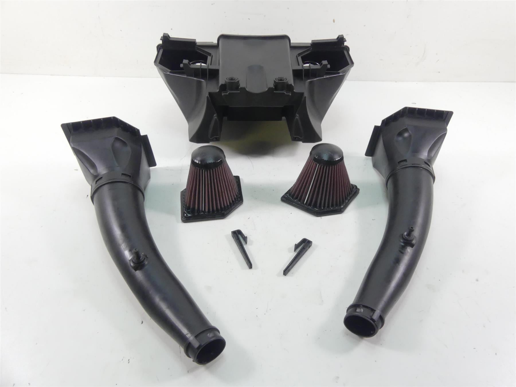 2009 BMW K1300 S K40 Air Box + K&N Cleaner Breather &  Tubes 13717705566 | Mototech271