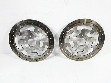 2015 Harley Touring FLHXS Street Glide Brembo Front Brake Rotor Set 41808-08A {{ shop.shopifyCountryName }} - Mototech271