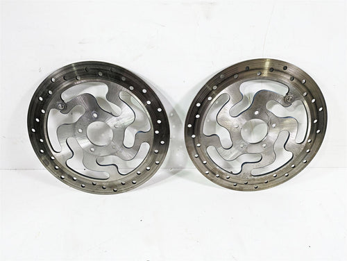 2015 Harley Touring FLHXS Street Glide Brembo Front Brake Rotor Set 41808-08A | Mototech271