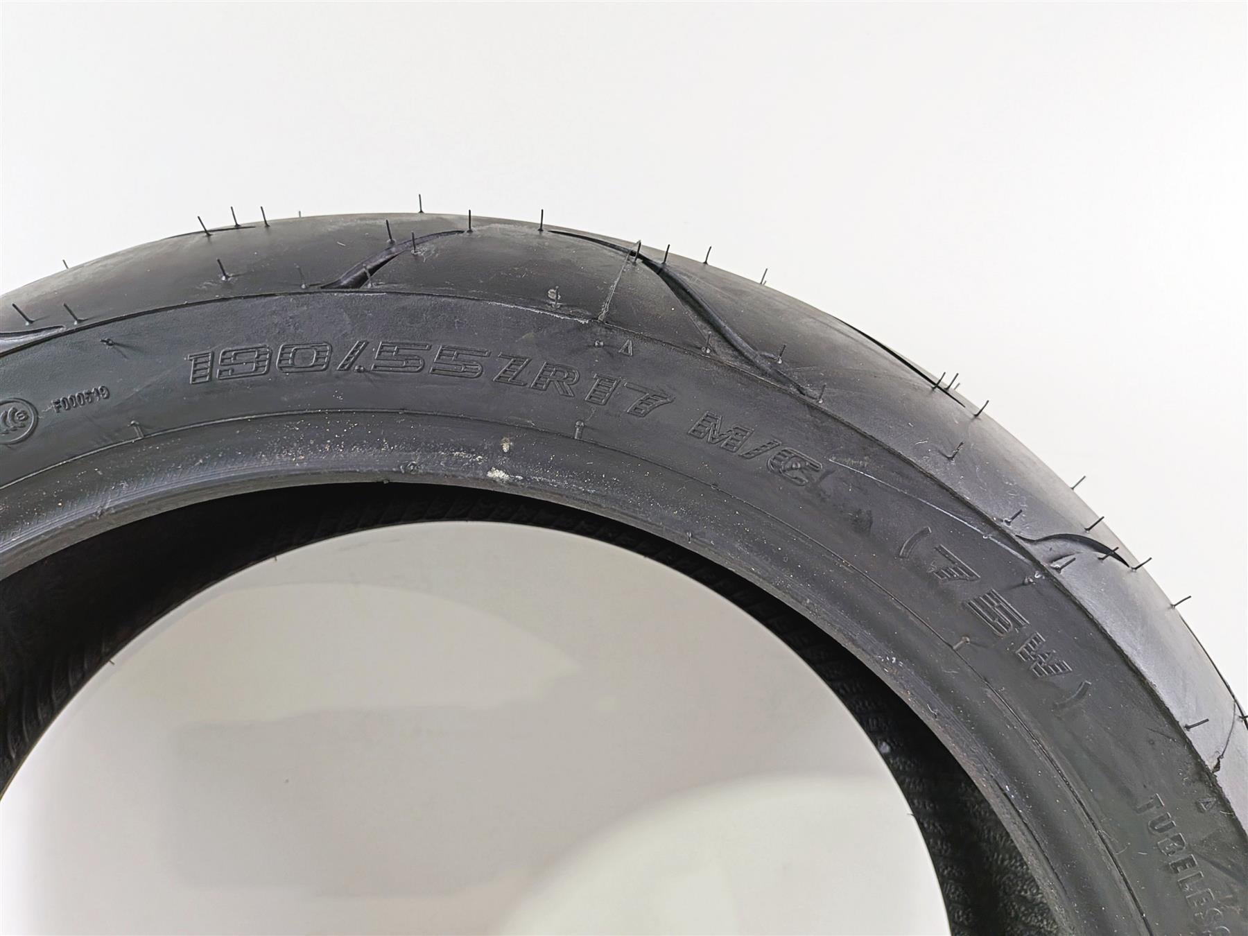Unused Rear Motorcycle Tire Shinko 010 Apex 190/55R17 DOT25 87-4075-Mototech271