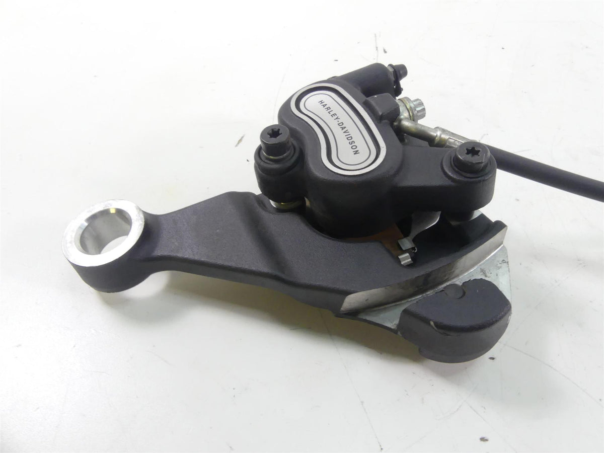 2016 Harley FLS Softail Slim Rear Brake Caliper + Line 41300097 {{ shop.shopifyCountryName }} - Mototech271