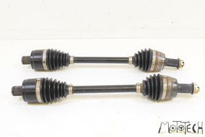 2014 Polaris Sportsman 550 EPS Rear CV Joint Drive Axle SET L&R Assembly 1332642