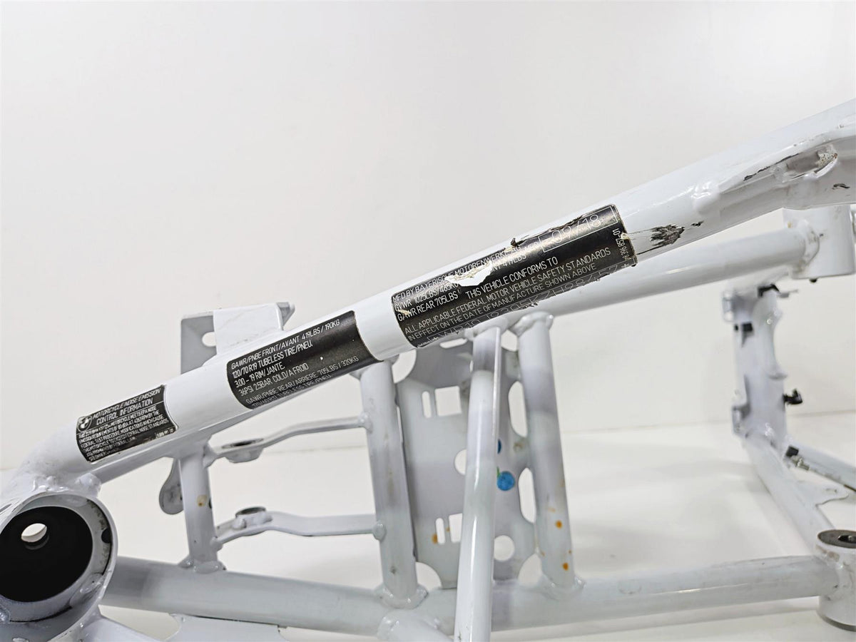 2019 BMW R1250GS K50 Bent White Main Frame Chassis With Texas Salvage Title 46519444973 {{ shop.shopifyCountryName }} - Mototech271