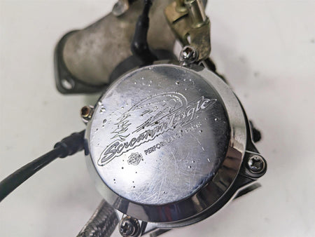 2003 Harley Dyna FXDL Low Rider 100TH Carburetor Carb & Intake 27421-99C {{ shop.shopifyCountryName }} - Mototech271