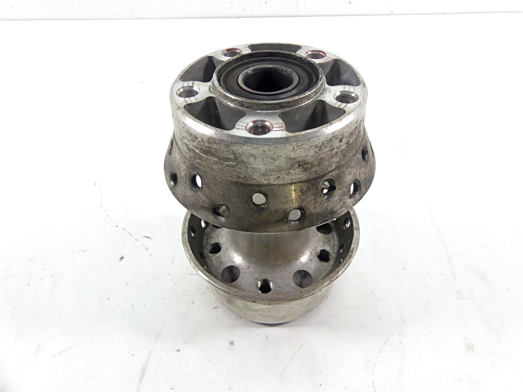2007 Harley Touring FLHRC Road King Rear Laced Spoke Wheel Hub 16x3 43085-97 {{ shop.shopifyCountryName }} - Mototech271