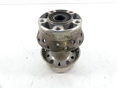 2007 Harley Touring FLHRC Road King Rear Laced Spoke Wheel Hub 16x3 43085-97 {{ shop.shopifyCountryName }} - Mototech271