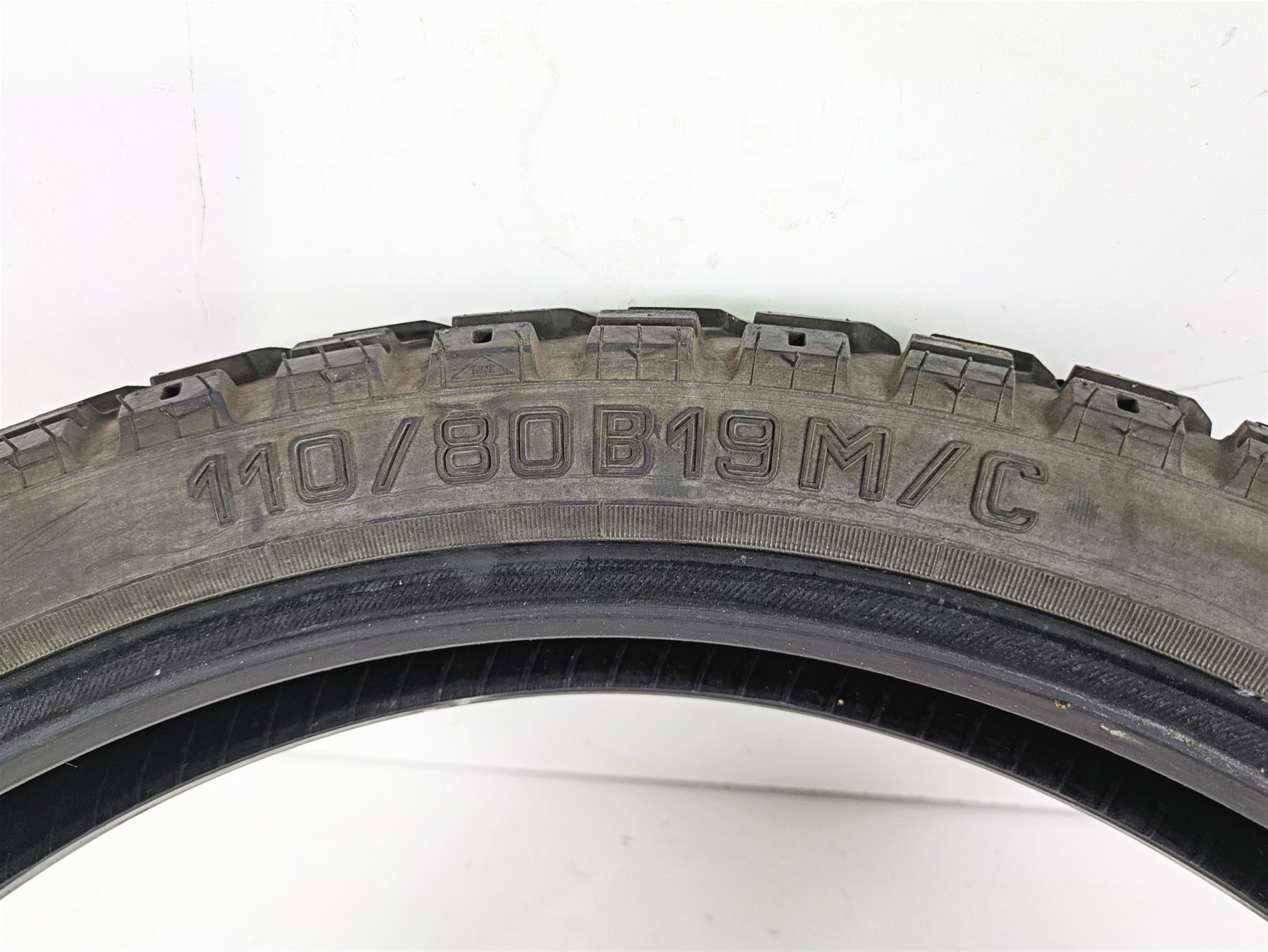 Used Motorcycle Tire Heidenau Scout 110/80B19 K60 {{ shop.shopifyCountryName }} - Mototech271