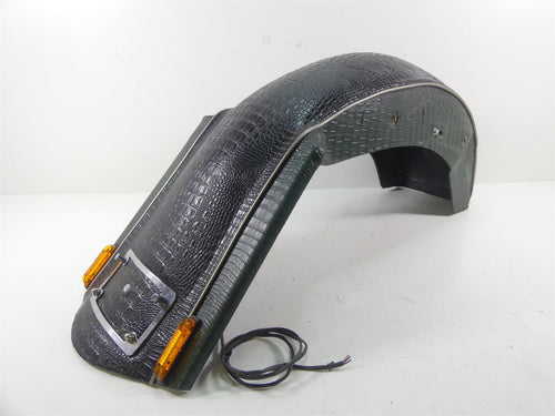 2005 Honda V-Twin VTX1800 S3 Rear Custom Fiberglas Fender Crocodile Skin | Mototech271