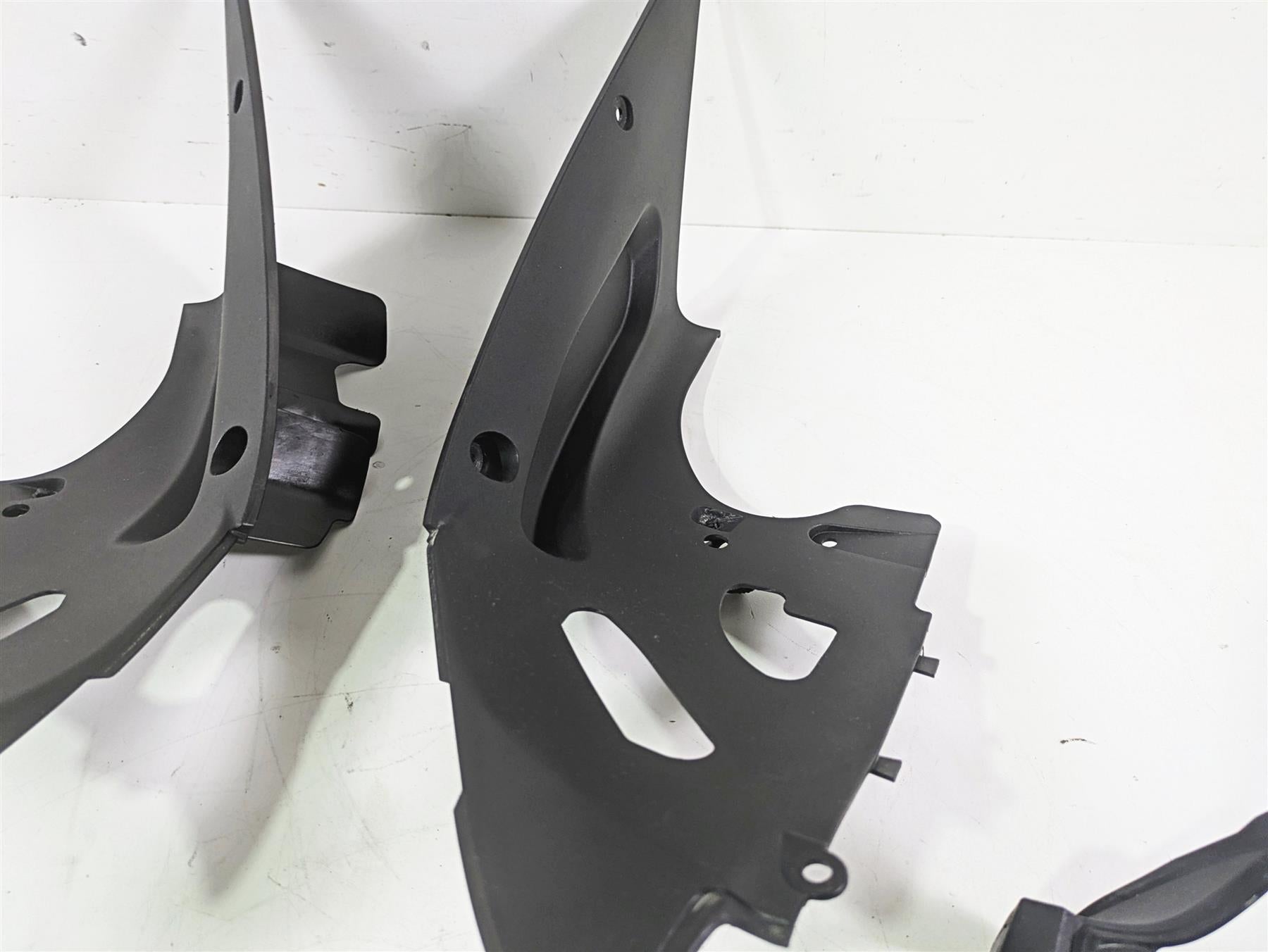 2020 Kawasaki ZX6R ZX636 Ninja Black Molded Plastic Infill Fairing Cover Set {{ shop.shopifyCountryName }} - Mototech271
