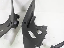 Load image into Gallery viewer, 2020 Kawasaki ZX6R ZX636 Ninja Black Molded Plastic Infill Fairing Cover Set
