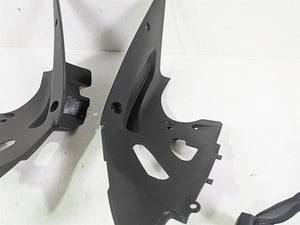 2020 Kawasaki ZX6R ZX636 Ninja Black Molded Plastic Infill Fairing Cover Set