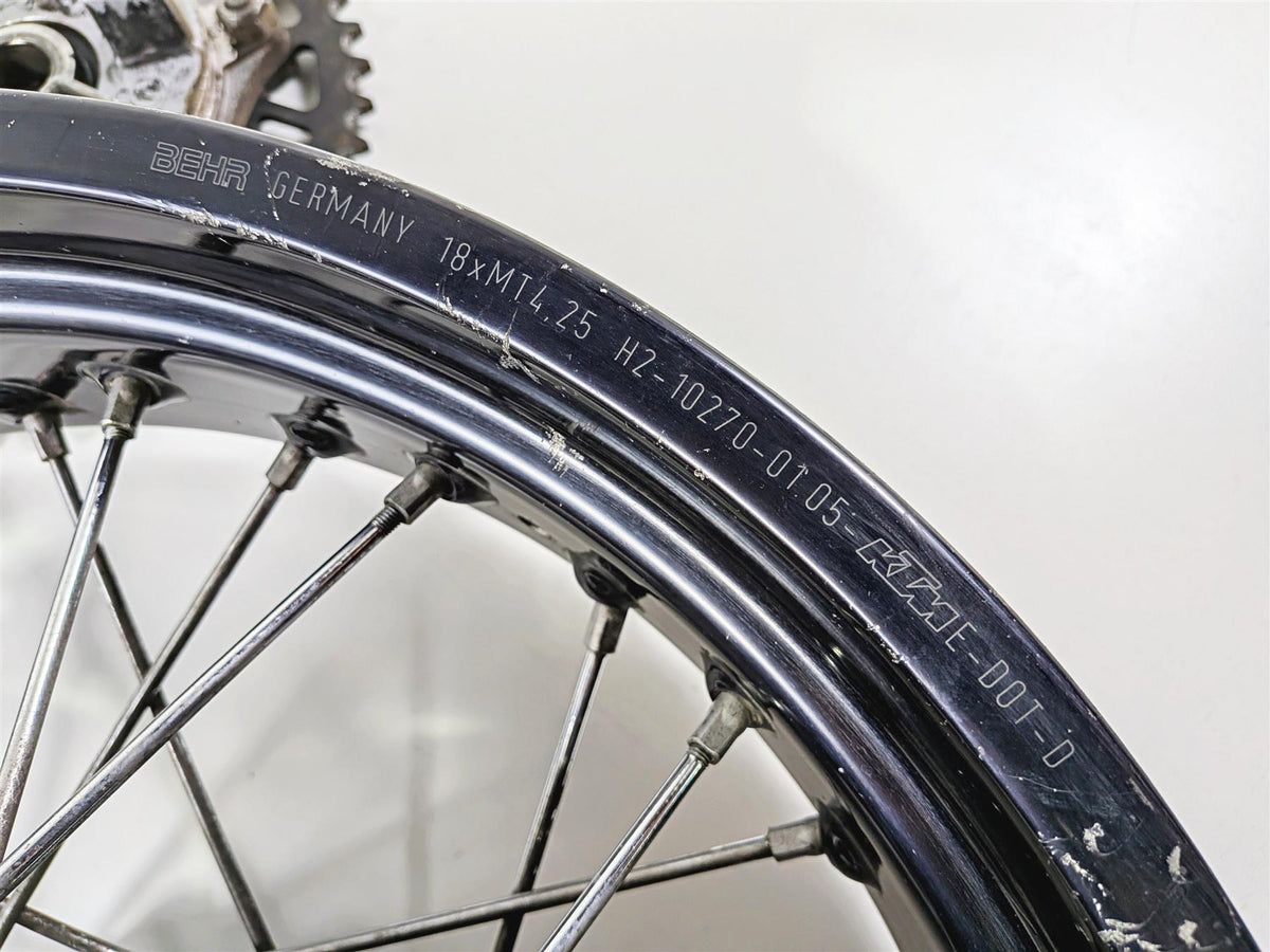 2005 KTM 950 LC8 Adventure Behr Rear Wheel Rim 18x4.25 -Read 6001000104430 {{ shop.shopifyCountryName }} - Mototech271