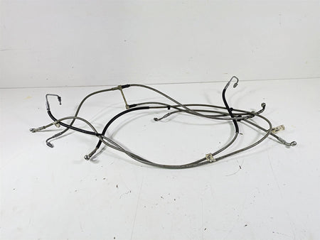 2016 Moto Guzzi Stelvio 1200 8V NTX Abs Brake Line Hose Set 886163 886164 {{ shop.shopifyCountryName }} - Mototech271