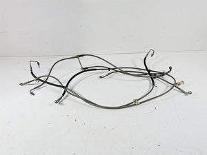 2016 Moto Guzzi Stelvio 1200 8V NTX Abs Brake Line Hose Set 886163 886164